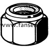 DIN985 Self-Locking Hexagon Nut 尼龍自鎖螺帽